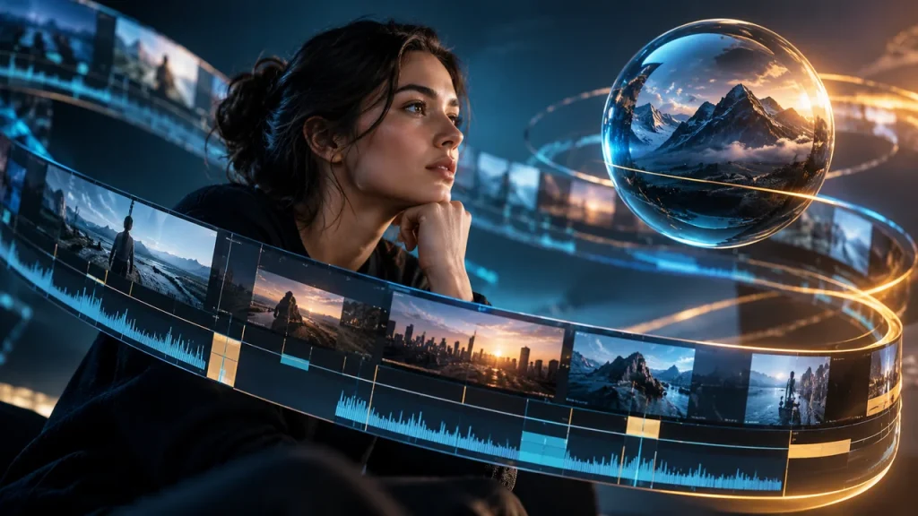 Ilustración editorial sobre Adobe y NVIDIA amplían su colaboración creativa